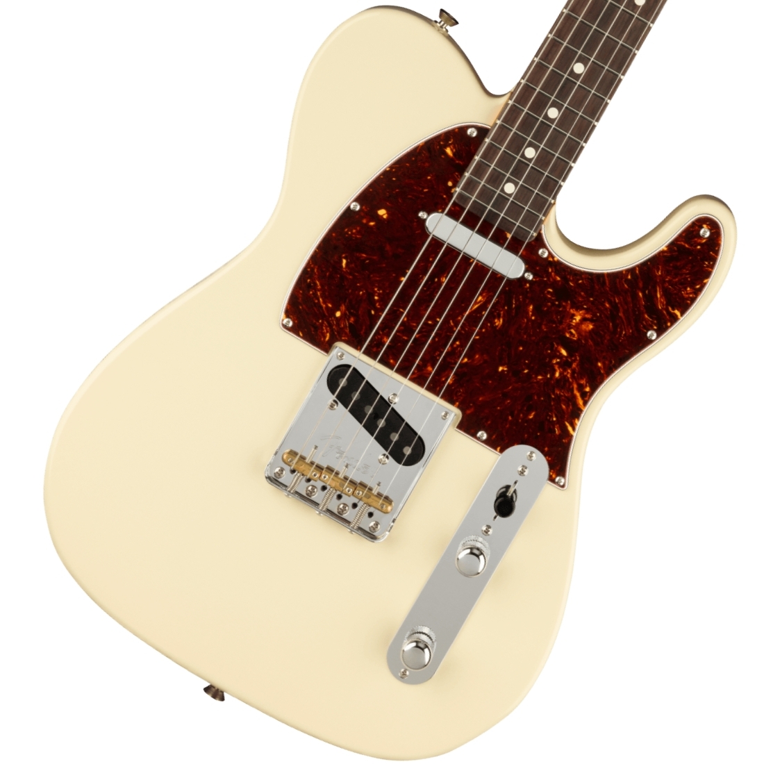 Professional American Fender/ II フェンダー【新品特価】《純正マルチツールプレゼント!/+0885978429608》【YRK】 White Olympic Fingerboard Rosewood Telecaster エレキギター