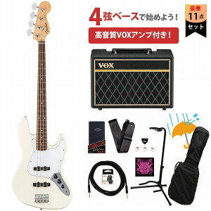 Fender / Standard Jazz Bass Laurel Fingerboard White Pickguard Olympic White tF_[ VOXAvtGLx[XS҃ZbgRyYRKz