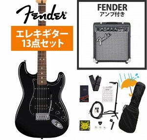 Fender / Standard Stratocaster HSS Laurel Fingerboard Black Pickguard Black tF_[ Fender 10WAvtGLM^[S҃ZbgRyYRKz