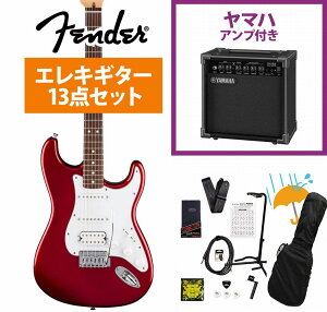 Fender / Standard Stratocaster HSS Laurel Fingerboard White Pickguard Candy Cola �t�F���_�[ YAMAHA GA15II�A���v�t�����S�҃Z�b�gR�yYRK�z