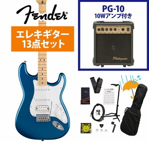 Fender / Standard Stratocaster HSS Maple Fingerboard White Pickguard Aqua Marine Metallic tF_[ PG-10AvtGLM^[S҃ZbgRyYRKz