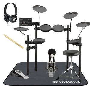 YAMAHA / DTX432KUPGS YAMAHA�����w�b�h�z�� �X�e�B�b�N���̗p�����X�^�[�^�[�Z�b�g w/ YAMAHA�d�q�h�����p�}�b�g�yPNG�z
