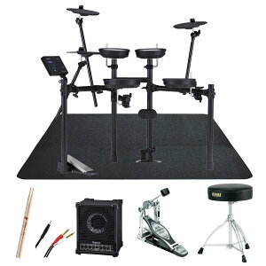 Roland / TD-07DMK �����Ɏg���郂�j�^�[�A���v TAMA�V���O���y�_���Z�b�g w/ SELVA�d�q�h�����p�}�b�g�yPNG�z