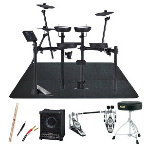 Roland / TD-07DMK �����Ɏg���郂�j�^�[�A���v TAMA�c�C���y�_���Z�b�g w/ SELVA�d�q�h�����p�}�b�g�yPNG�z