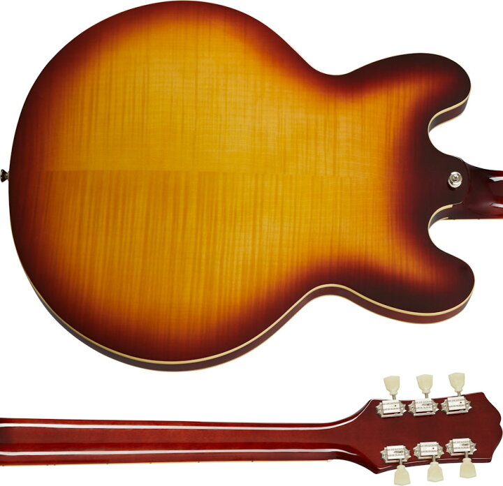 楽天市場】Epiphone / Inspired by Gibson ES-335 Figured Raspberry 