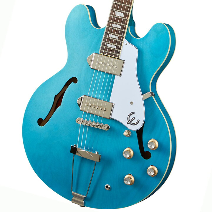楽天市場】【在庫有り】 Epiphone / Casino Worn WBD (Worn Blue Denim 