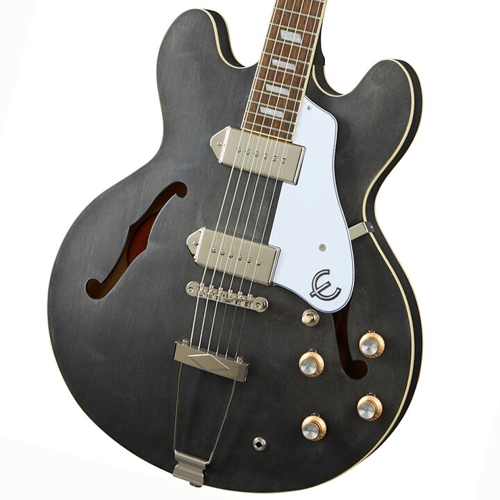 楽天市場】Epiphone / Casino Worn WEB (Worn Ebony) エピフォン 