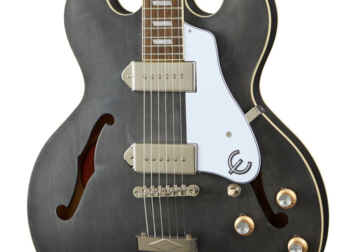 楽天市場】Epiphone / Casino Worn WEB (Worn Ebony) エピフォン 