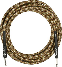 《WEBSHOPクリアランスセール》Fender / Professional Series Instrument Cable Straight/Straight 18.6 Feet Desert Camo フェンダー【ACCセール】【PNG】