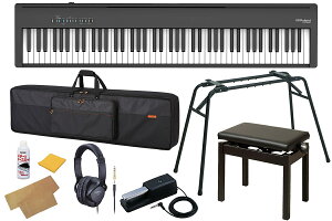 Roland ローランド / FP-30X BK【数量限定 CB-B88V2 コンプリートセット!】ブラック 電子ピアノ(FP30X)