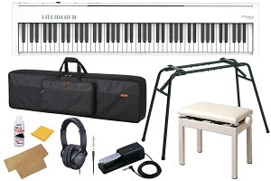 Roland ローランド / FP-30X WH【数量限定 CB-B88V2 コンプリートセット!】ホワイト 電子ピアノ(FP30X)【YRK】