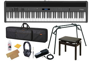 Roland ���[�����h / FP-60X BK�y���ʌ��� CB-B88V2 �R���v���[�g�Z�b�g�I�z�u���b�N �d�q�s�A�m(FP60X)�yYRK�z