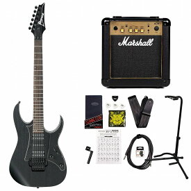 Ibanez / RG350ZB Weathered Black (WK) エレキギター アイバニーズ MarshallMG10アンプ付属エレキギター初心者セット《+4582600680067》《純正ストラッププレゼント!/+2100000692644》