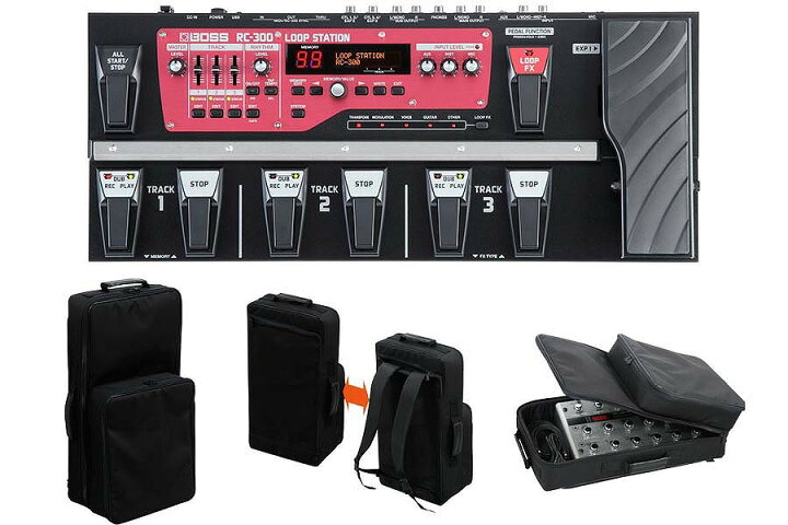 楽天市場】BOSS / RC-300 Loop Station [リュック式キャリングケース 