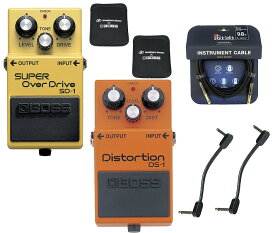 【あす楽対象商品】BOSS / SD-1 Super Over Drive + DS-1 Distortion [王道無敵セット！！] 【YRK】