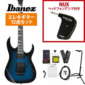 Ibanez / Gio GRG320FA-TBS (Transparent Blue Sunburst) アイバニーズ GP-1アンプ付属エレキギター初心者セット【YRK】