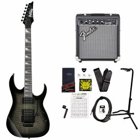 Ibanez / Gio GRG320FA-TKS (Transparent Black Sunburst) アイバニーズ FenderFrontman10Gアンプ付属エレキギター初心者セット【YRK】