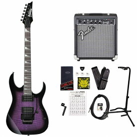 Ibanez / Gio GRG320FA-TVT (Transparent Violet Sunburst) アイバニーズ FenderFrontman10Gアンプ付属エレキギター初心者セット【YRK】