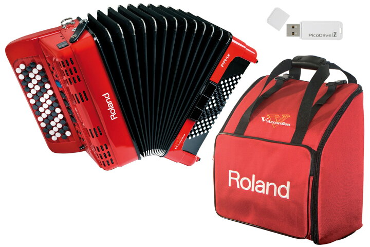 楽天市場】Roland ローランド / V-Accordion FR-1XB RD【純正ケース 