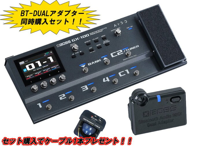 楽天市場】BOSS / GX-100 Guitar Effects Processor [Bluetooth  