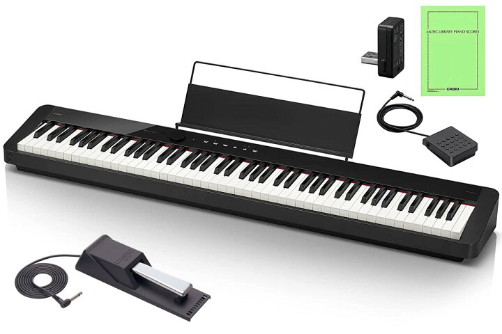 楽天市場】カシオ(CASIO)電子ピアノ Privia PX-S1100BK(ブラック) 88 