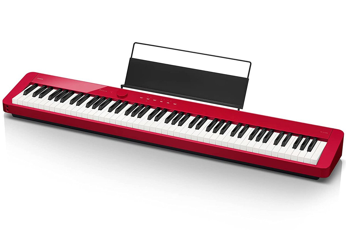 楽天市場】カシオ(CASIO)電子ピアノ Privia PX-S1100RD(レッド) 88鍵盤 