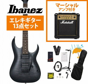 Ibanez / Gio Series GRGA120QA-TKS (Transparent Black Sunburst) Marshall MG10AvtGLM^[S҃ZbgRyYRKz