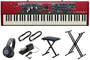 nord �m�[�h / Nord Electro 7 73 [�L�[�{�[�h�X�^���h���x���`�E�y�_���E�w�b�h�z���Z�b�g�I] �Z�~�E�F�C�e�b�h�E�E�H�[�^�[�t�H�[�� 73 ���ՁyPNG�z