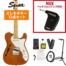 Squier by Fender / Classic Vibe 60s Telecaster Thinline Maple Fingerboard Natural GP-1アンプ付属エレキギター初心者セット【YRK】《+4582600680067》