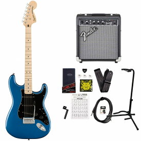 Squier by Fender / Affinity Series Stratocaster Maple Fingerboard Black Pickguard Lake Placid Blue Frontman10Gアンプ付属エレキギター初心者セット《+4582600680067》