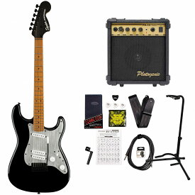 Squier / Contemporary Stratocaster Special Roasted Silver Anodized Pickguard Black PG-10アンプ付属エレキギター初心者セット【YRK】《+4582600680067》