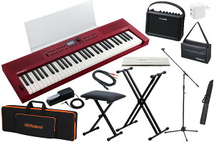 Roland ���[�����h / GOKEYS3-RD [�A���v�X�^�[�g�Z�b�g�I] (GO:KEYS 3) �_�[�N���b�h Digital Keyboard�yPNG�z