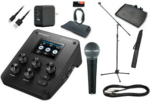 Roland ���[�����h / GO:MIXER STUDIO [SM58-LCE �� �}�C�N�X�^���h�E�}�C�N�P�[�u���Z�b�g�I] �I�[�f�B�I�C���^�[�t�F�[�X