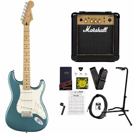 《限界突破特価!》Fender / Player Series Stratocaster Tidepool Maple MarshallMG10アンプ付属エレキギター初心者セット《+4582600680067》
