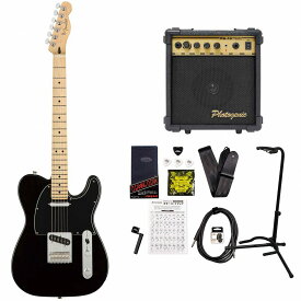 Fender / Player Series Telecaster Black Maple PG-10アンプ付属エレキギター初心者セット【YRK】《+4582600680067》