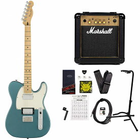 Fender / Player Series Telecaster HH Tidepool Maple MarshallMG10アンプ付属エレキギター初心者セット【YRK】《+4582600680067》