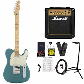 《限界突破特価!》Fender / Player Series Telecaster Tidepool Maple MarshallMG10アンプ付属エレキギター初心者セット《+4582600680067》
