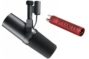 SHURE �V���A / SM7B [DM1 DYNAMITE �Z�b�g�I] �X�^�W�I�}�C�N���t�H�� �_�C�i�~�b�N�}�C�N�yPNG�z