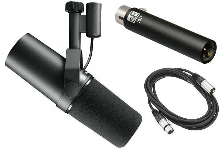 楽天市場】SHURE シュア / SM7B [DM1 DYNAMITE Black ＆ マイク 