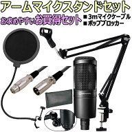 audio-technica / AT2020 コンデンサーマイク　安心スターティングセットA -3mマイクケーブル、ポップブ…