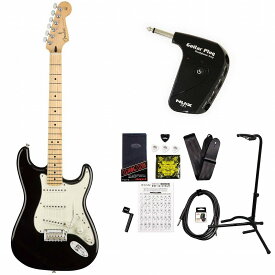 Fender / Player Series Stratocaster Black Maple GP-1アンプ付属エレキギター初心者セット《+4582600680067》
