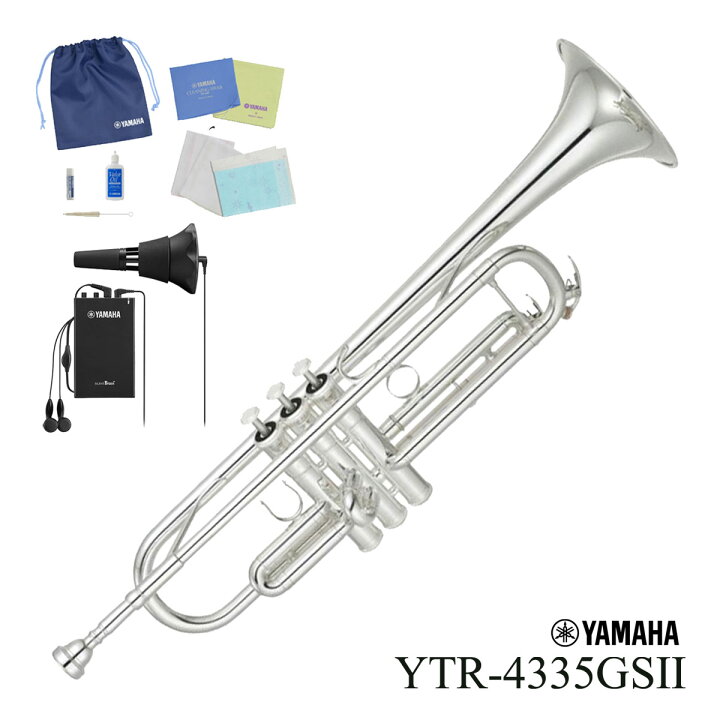 楽天市場】YAMAHA / YTR-4335GSII ヤマハ トランペット シルバーメッキ 