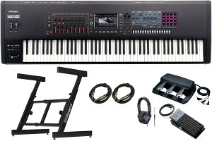 Roland ���[�����h / FANTOM-8 EX [Z�^�L�[�{�[�h�X�^���h �� �A�N�Z�T���[�Z�b�g] 88�� MUSIC WORKSTATION�yYRK�z