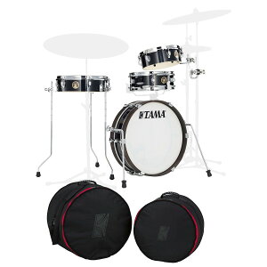 TAMA / LJK48P-HBK Club-JAM Pancake Kit ��p�h�����o�b�O�Z�b�g(�w�A���C���u���b�N)