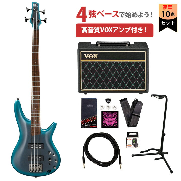 楽天市場】Ibanez / SR300E-CUB (Cerulean Aura Burst) アイバニーズ 