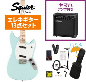 Squier by Fender / Squier Sonic Mustang Maple Fingerboard White Pickguard Daphne Blue YAMAHA GA15II�A���v�t�����S�҃Z�b�gR�yYRK�z