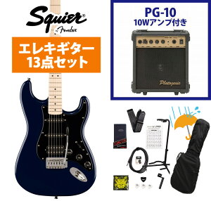 Squier by Fender / Squier Sonic Stratocaster HSS Maple Fingerboard Black Pickguard Midnight Blue PG-10�A���v�t���G���L�M�^�[���S�҃Z�b�gR�yYRK�z