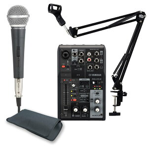 YAMAHA ���}�n / AG03MK2 BLACK �z�M�X�^�[�^�[�Z�b�g �A�[���X�^���h�E�_�C�i�~�b�N�}�C�N�E�I���W�i���X���[�u�P�[�X�t�yPNG�z