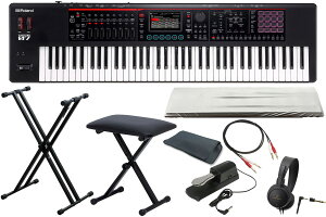 Roland ���[�����h / FANTOM-07 [X�^�L�[�{�[�h�X�^���h + �x���` + �P�[�u�� + �_�X�g�J�o�[�Z�b�g�I]�yYRK�z