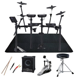 Roland / TD-07DMK 3�V���o���A�b�v�O���[�h�E���j�^�[�A���v �����n�[�h�E�F�A�Z�b�g w/ SELVA�d�q�h�����p�}�b�g�yPNG�z